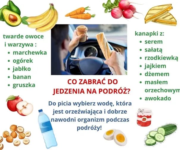 Co jeść w podróży autokarem? 10 praktycznych i smacznych przekąsek