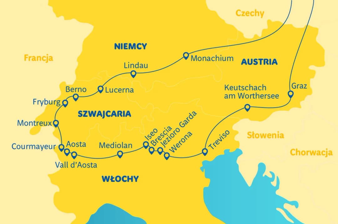 Ile trwa podróż do Włoch autokarem? Sprawdź, co wpływa na czas jazdy