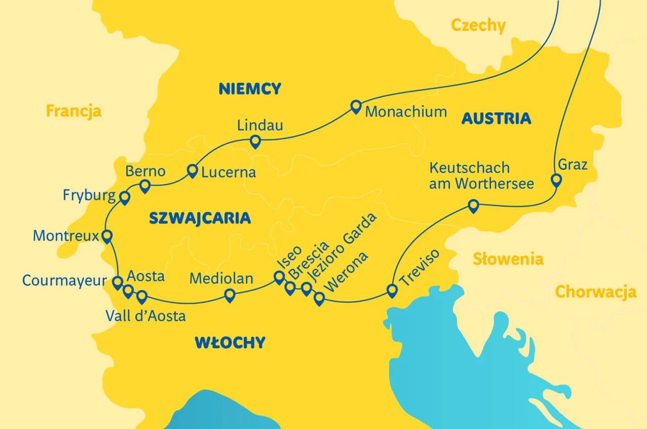 Ile trwa podróż do Włoch autokarem? Sprawdź, co wpływa na czas jazdy
